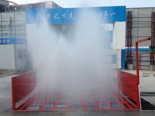 深圳工地专用洗车槽,强力解决对道路尘土污染问题